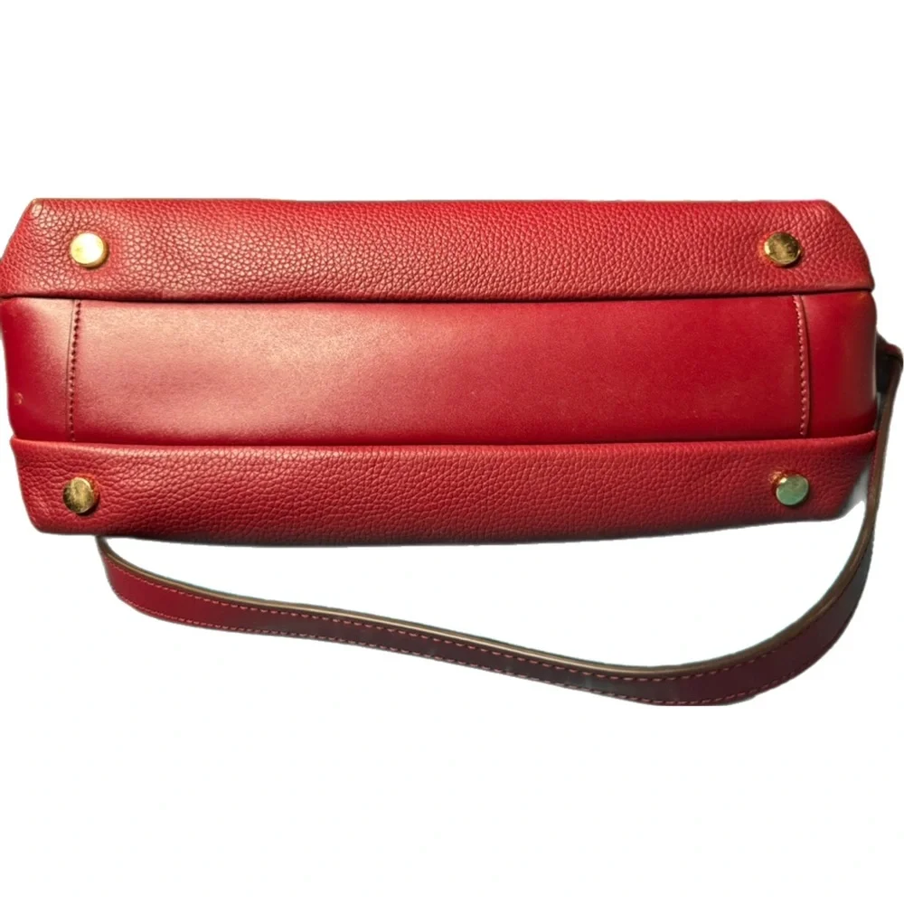 Michael Kors Cherry Red Satchel - Picture 8 of 16